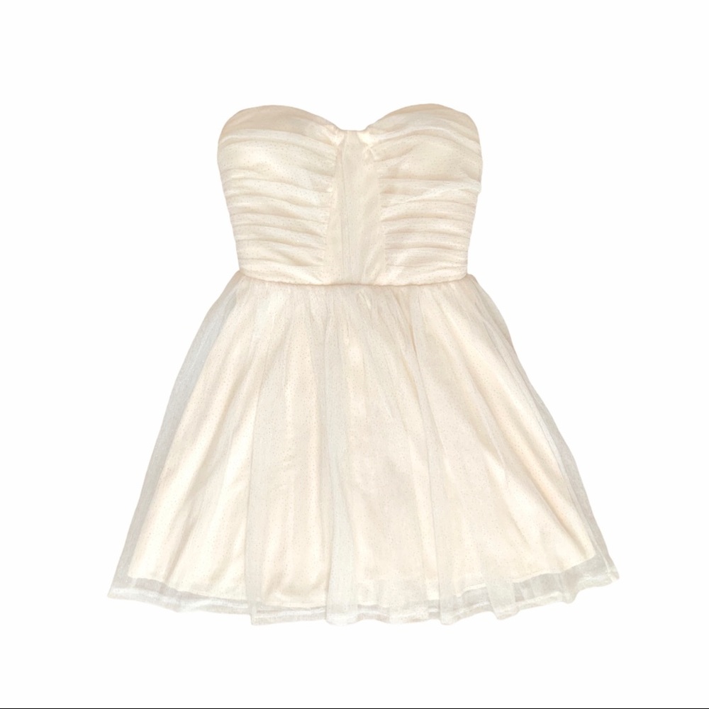 Sparkly Strapless Dress